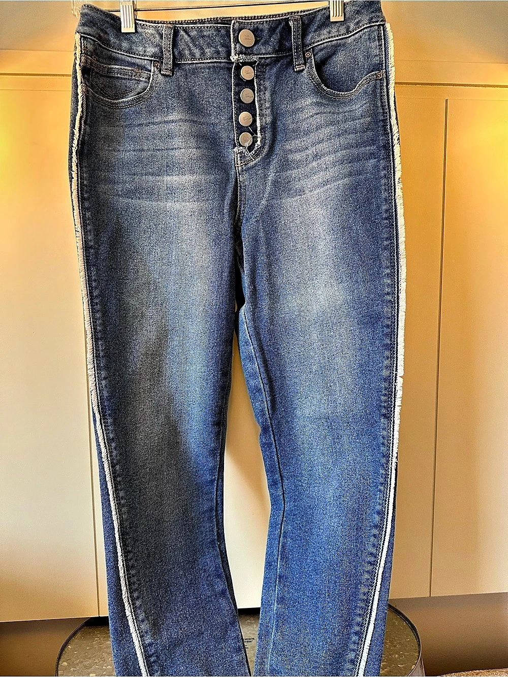 1822 Denim Straight Leg Jeans Blue Waist 27 Size 4